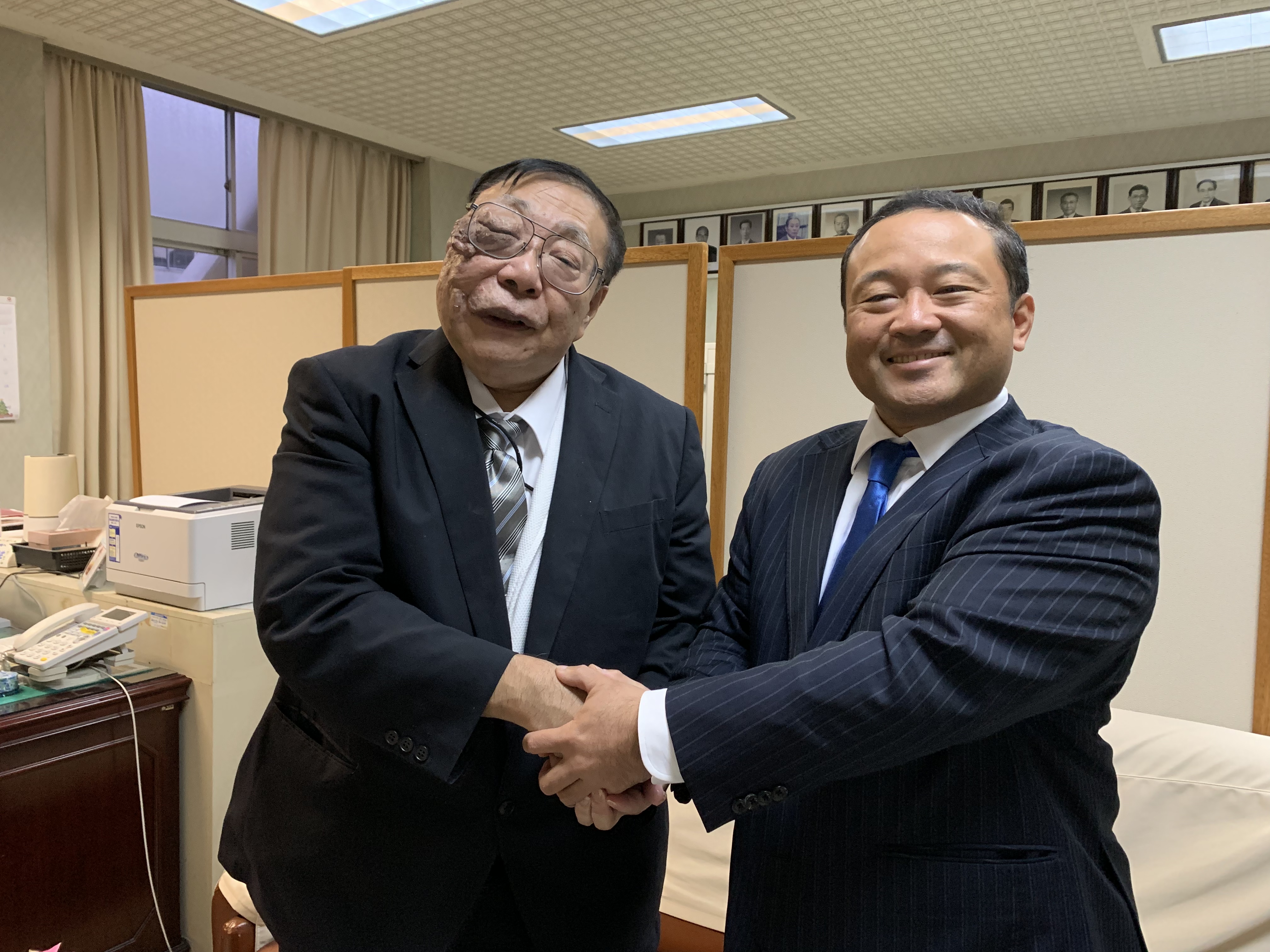 藤井輝明さんと意見交換しました！