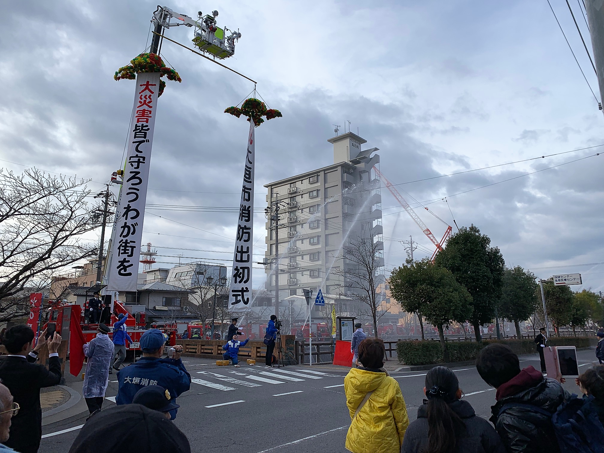 消防組織を考える「大垣市消防出初式」