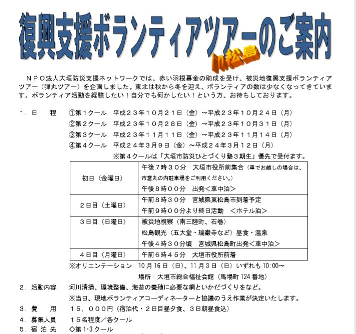 東日本大震災から８年（４）