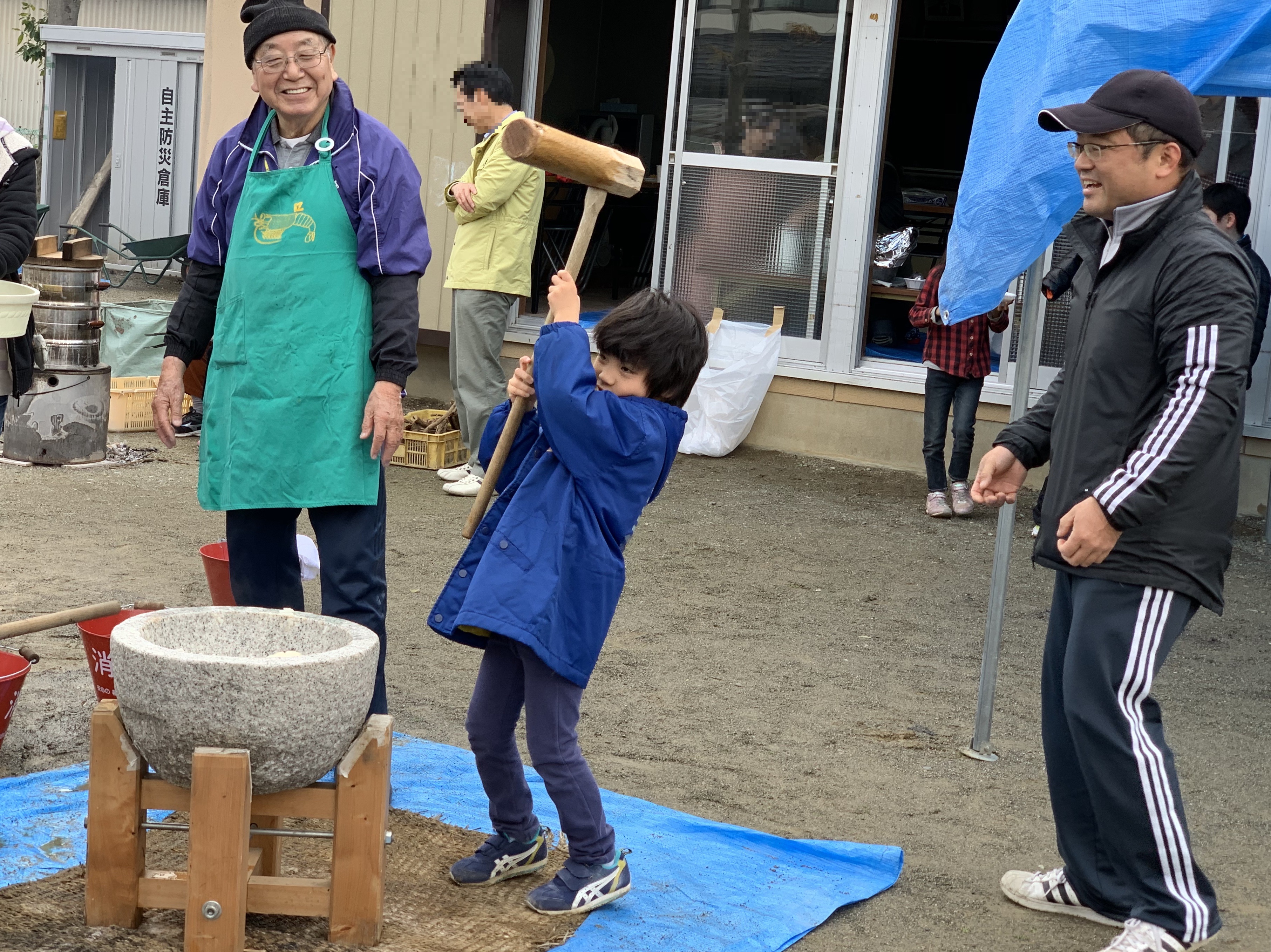 「餅つき文化」を絶やさないように