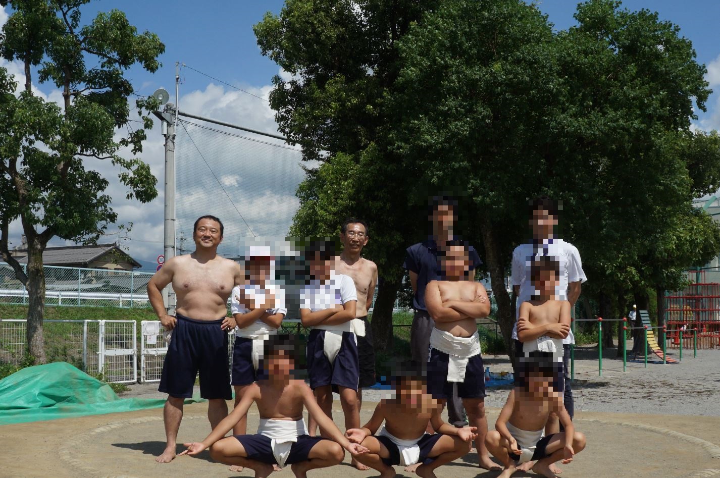 夏休み相撲教室