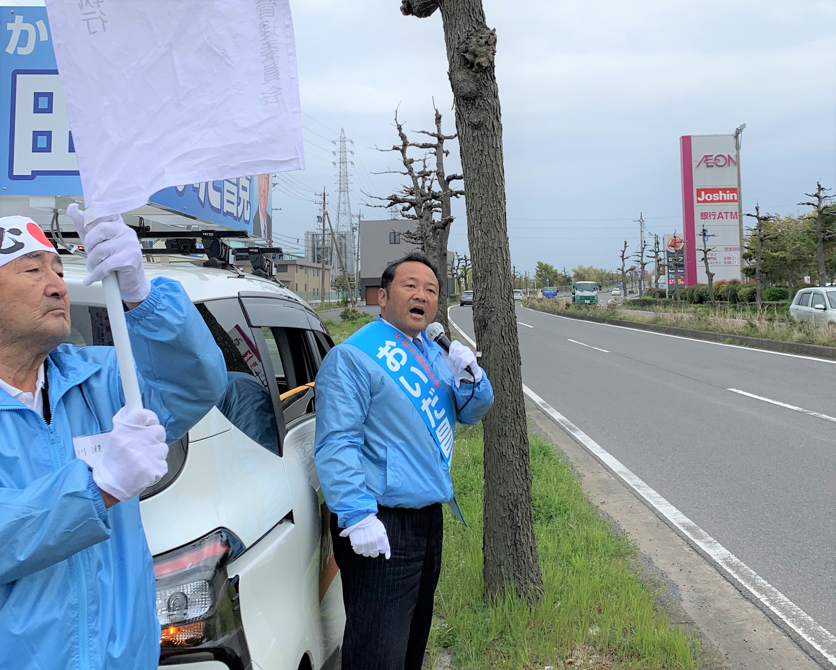 選挙4日目はあわただしく過ぎ去った
