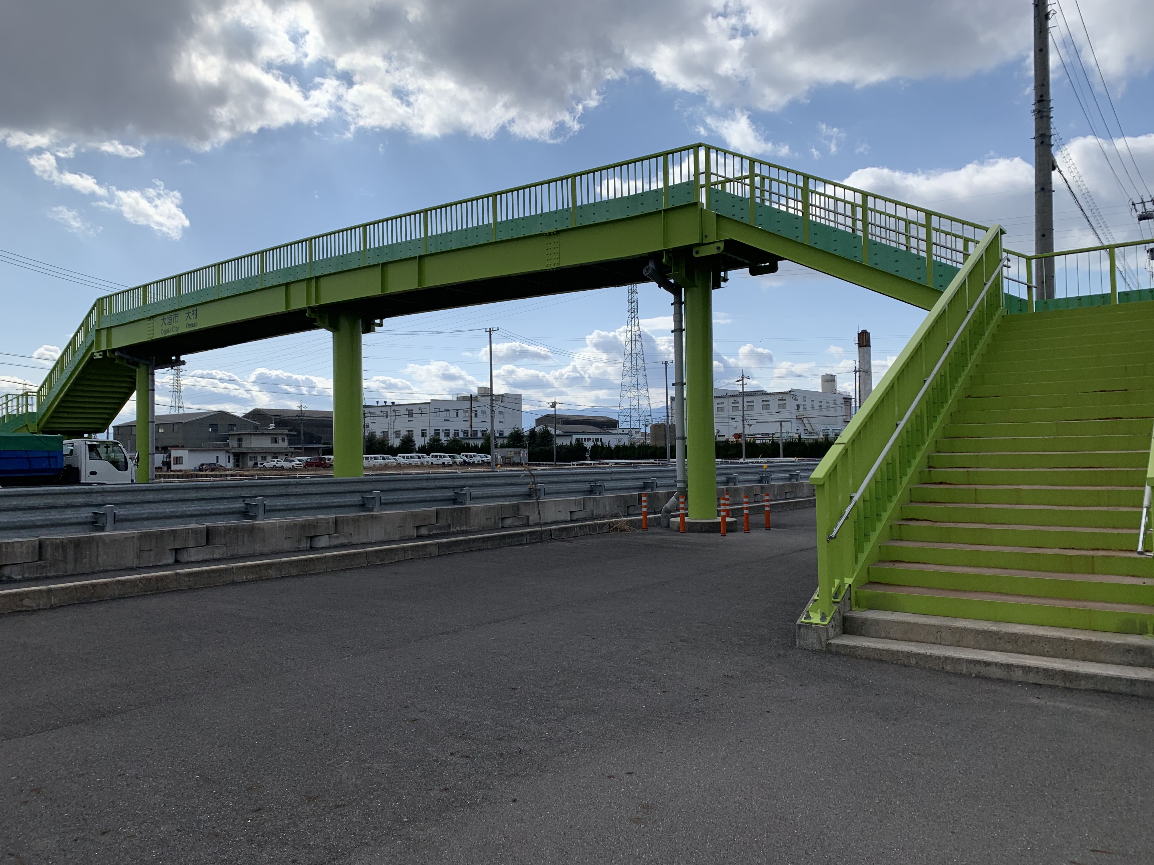 大村の歩道橋